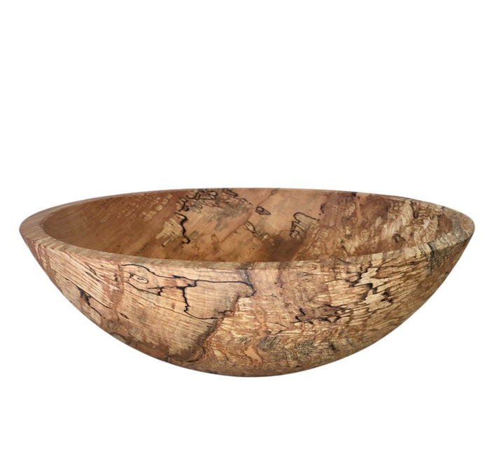 Spencer Peterman - Classic Spalted Maple Bowl | A | 13"