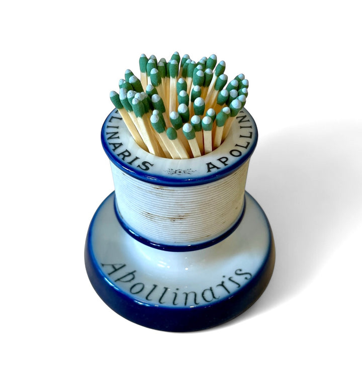 Antique Ceramic Match Strike | Apollinaris Mineral Water