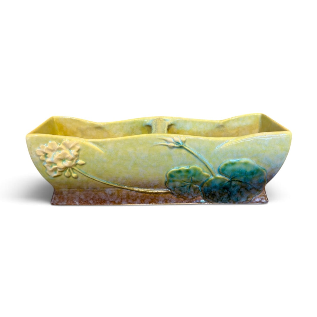 Vintage Roseville Ceramic Divided Window Planter