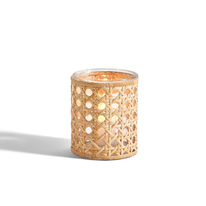 Lumingnon Cane Webbing Votive