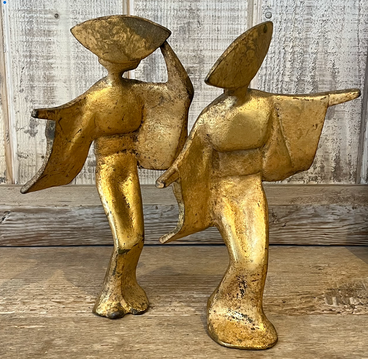 Vintage Stylized Japanese Lady Figure | B