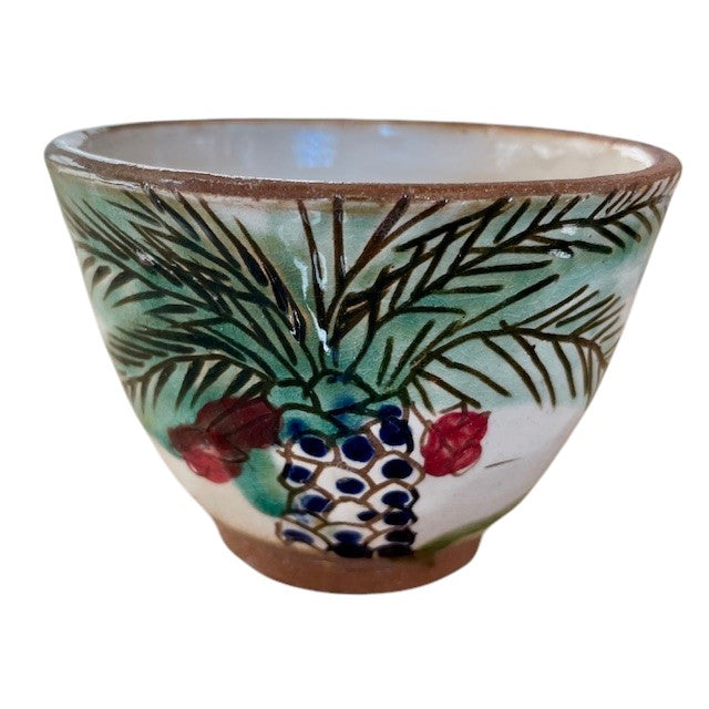 Handmade Pottery Palm Bowl, Egypt | 1