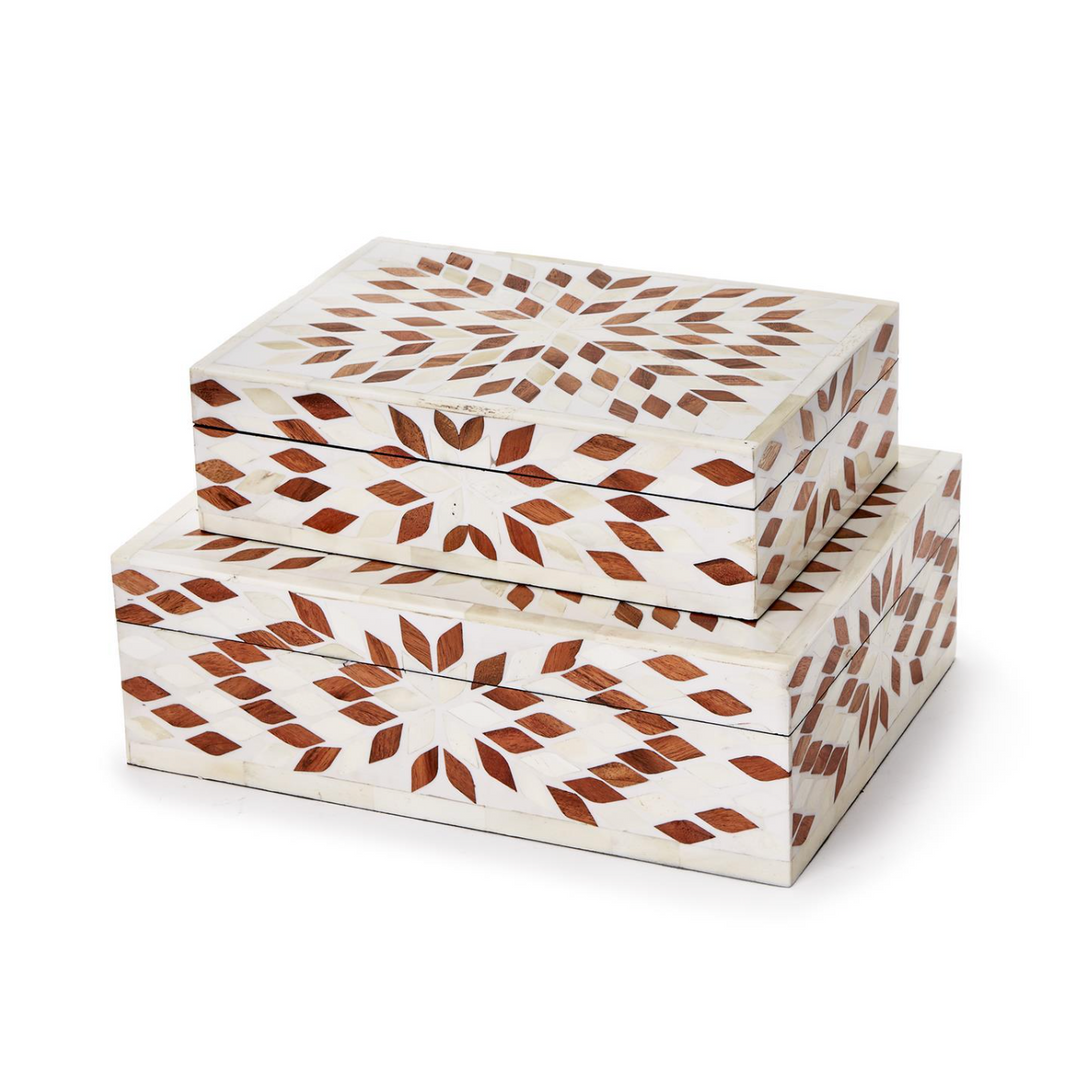 Raffles Hinged Covered Box | L