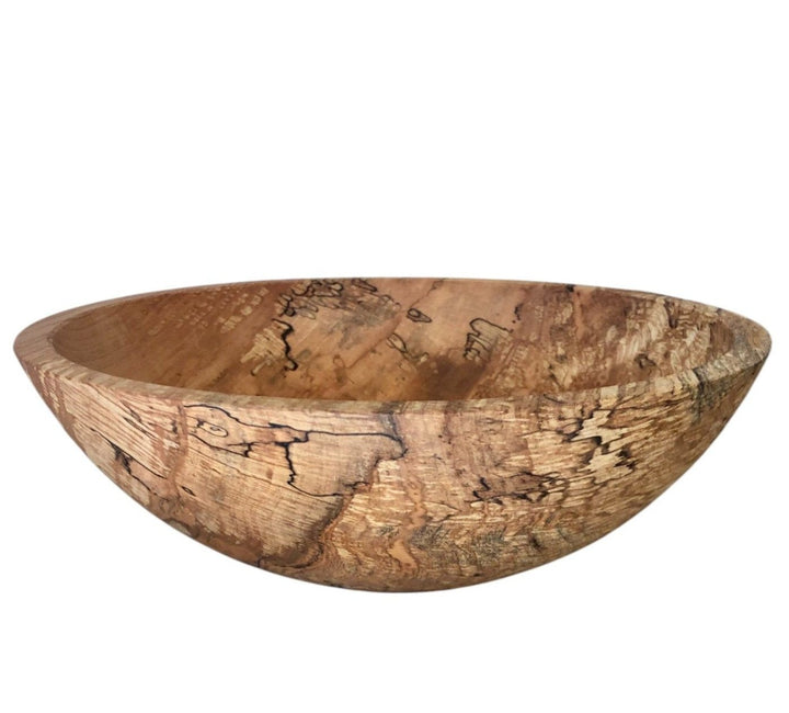 Spencer Peterman - Classic Spalted Maple Bowl | A | 15"