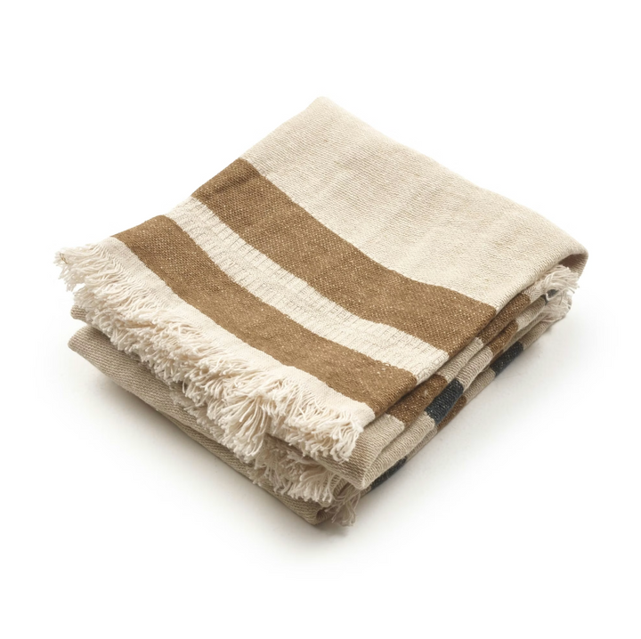 Libeco - Belgian Guest Towel in Dakota Stripe