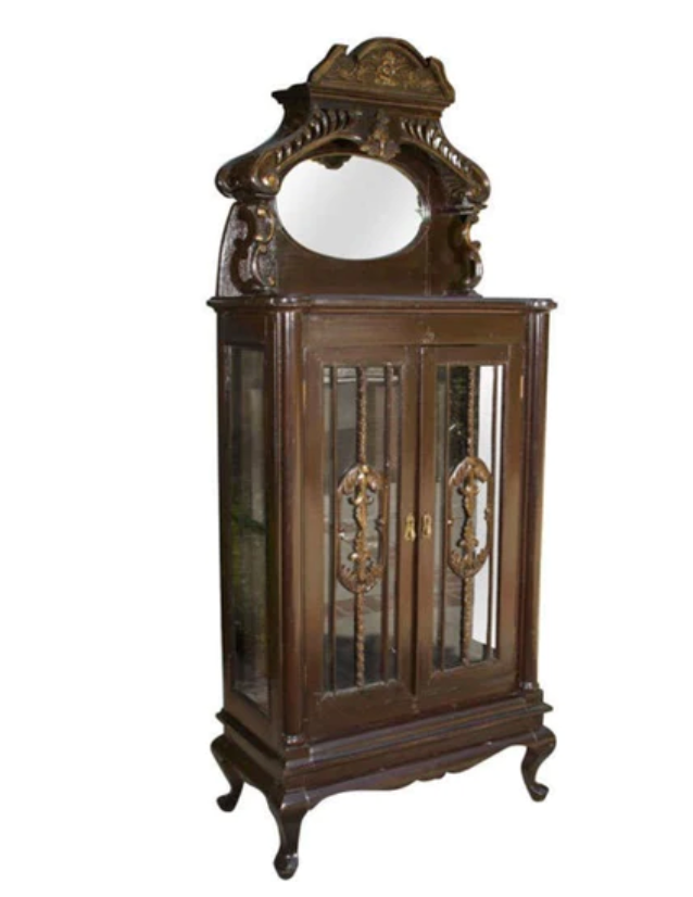 Antique Curio Cabinet c. early 1900s