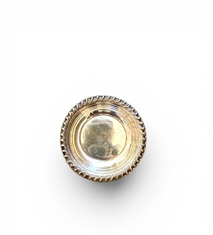 Vintage Small Silver Plate Trinket Dish