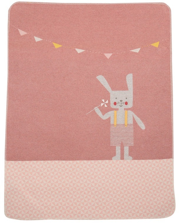 David Fussenegger - JUWEL Baby Blanket | Bunny Rabbit