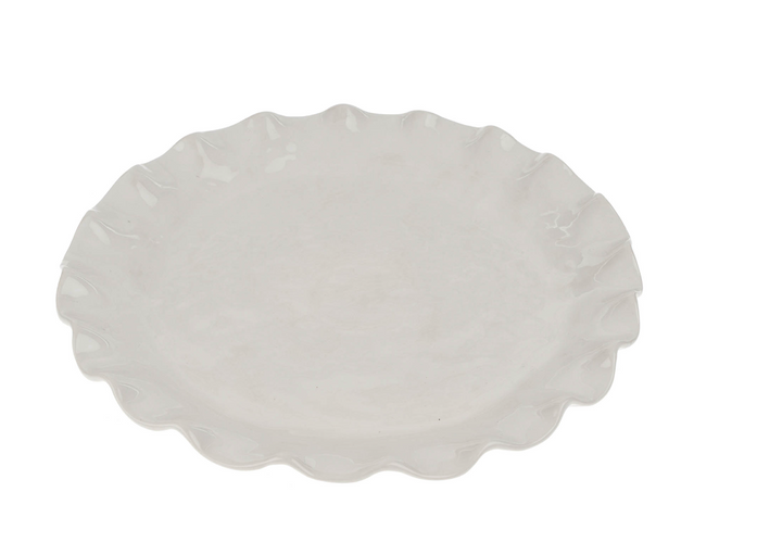 Calypso Scalloped Dinner Plate