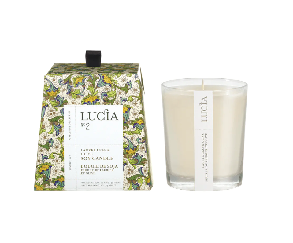 LUCIA N°2 | Laurel Leaf & Olive Soy Candle