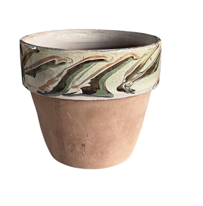 Cottage Crafted Flower Pot | Cream | S