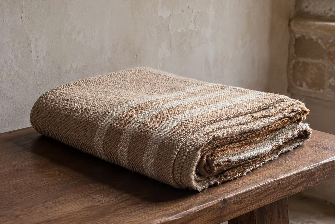 ALMA - Handwoven  Cotton Throw