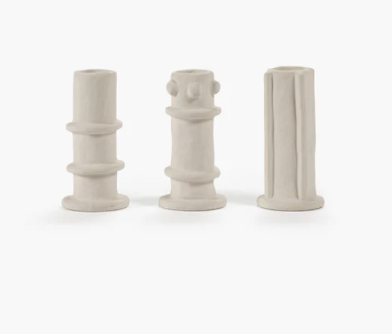 Molly Stoneware Candleholder | A