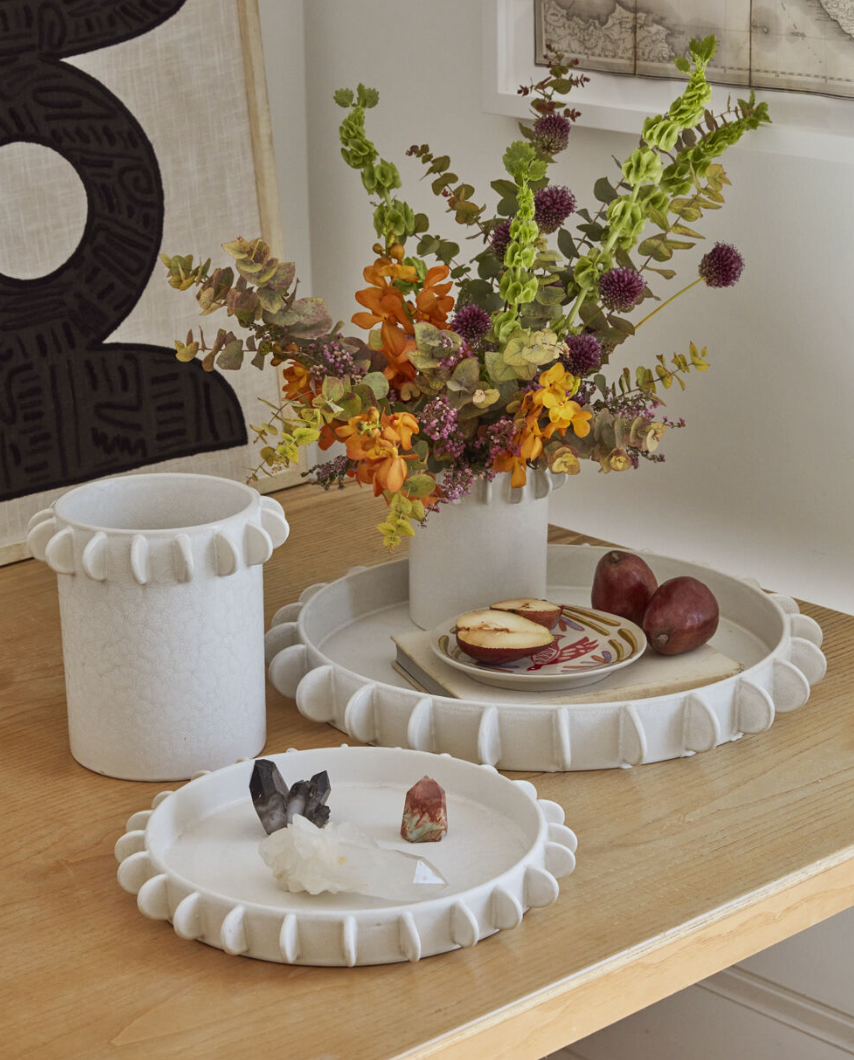 Reverie Ceramic Canister | 7.25" x 7"