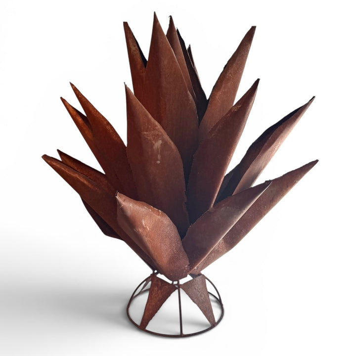 Large Handmade Metal Agave Garden / Tabletop Sculpture