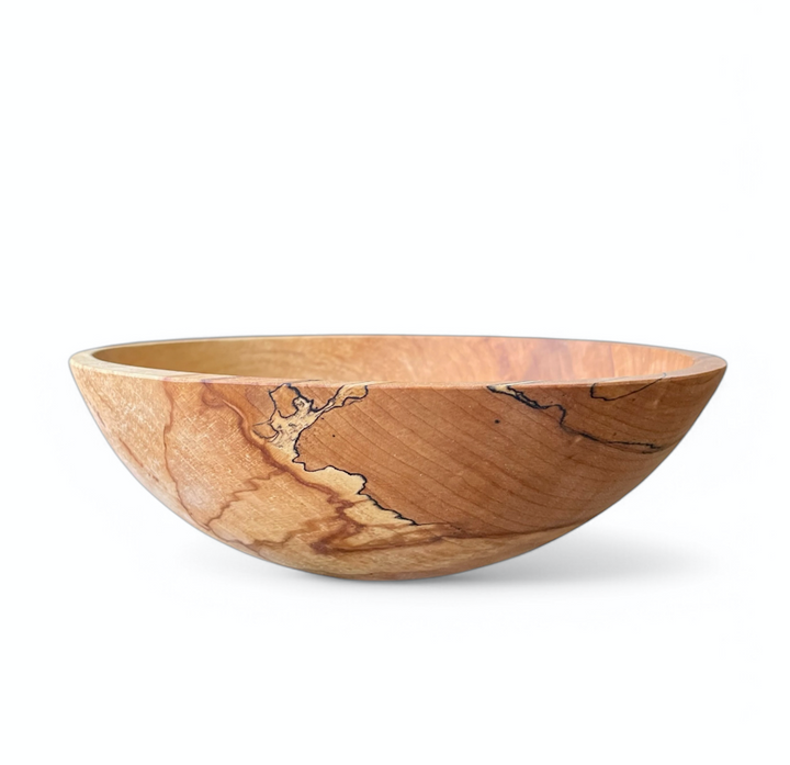 Spencer Peterman - Classic Spalted Maple Bowl | B | 10"