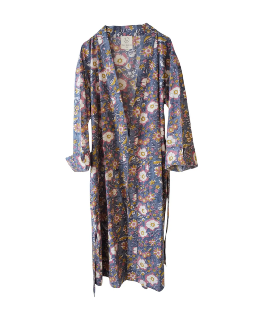 Claire Beaugrand - “Mel” Floral Print Cotton Robe | M/L