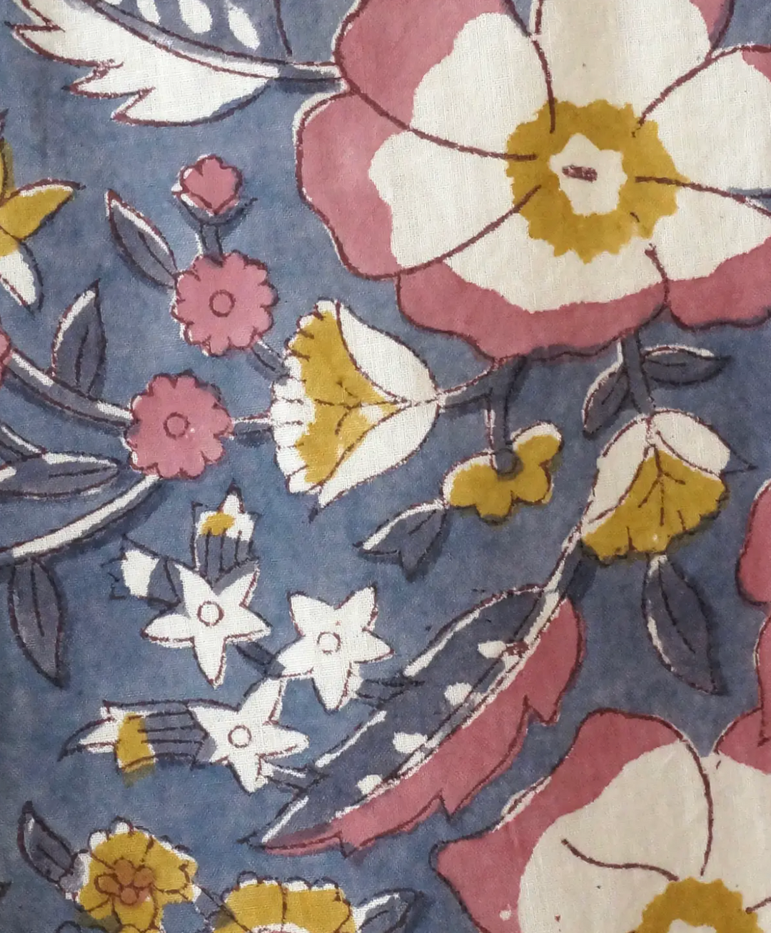 Claire Beaugrand - “Mel” Floral Print Cotton Robe | M/L