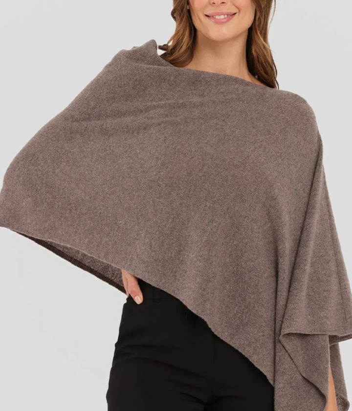 Claudia Nichole - Cashmere Topper in Portobello