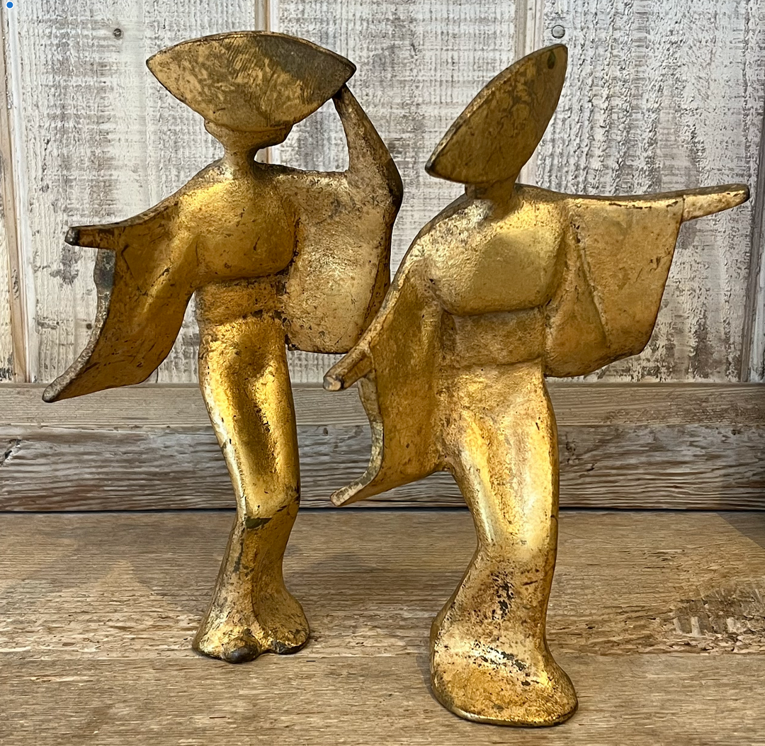 Vintage Stylized Japanese Lady Figure | A