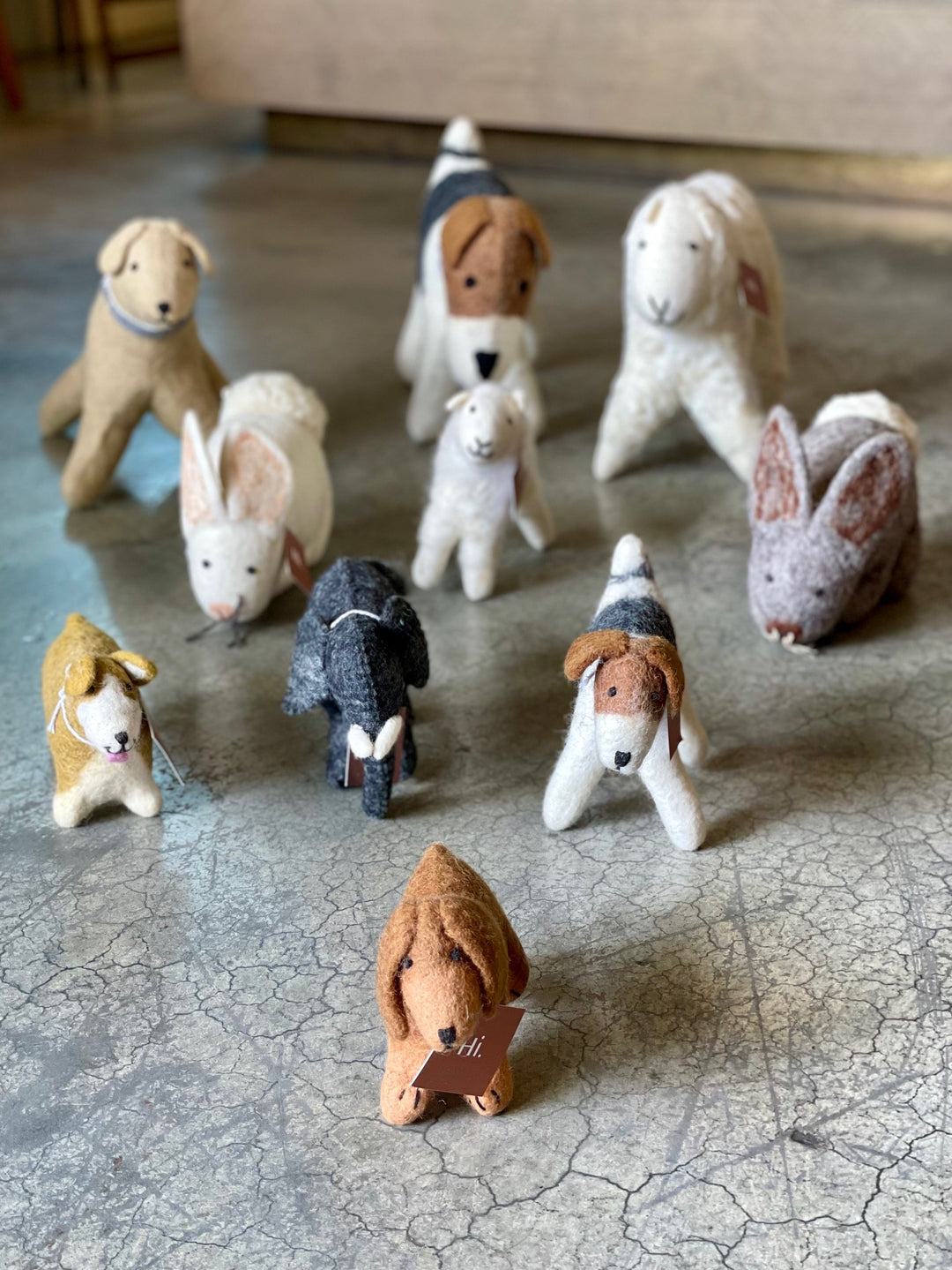 Hand Felted Dachsund | S