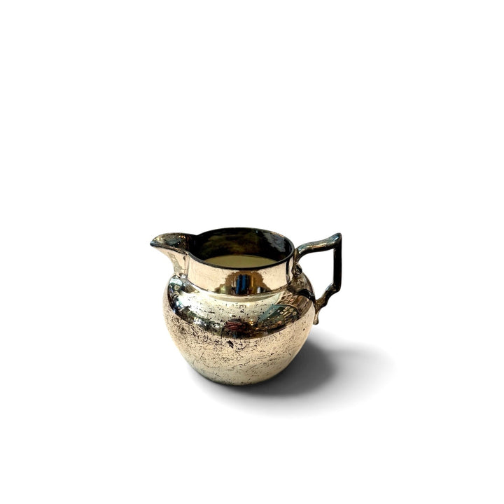 Antique English Lustreware Pottery Pitcher | XS-1