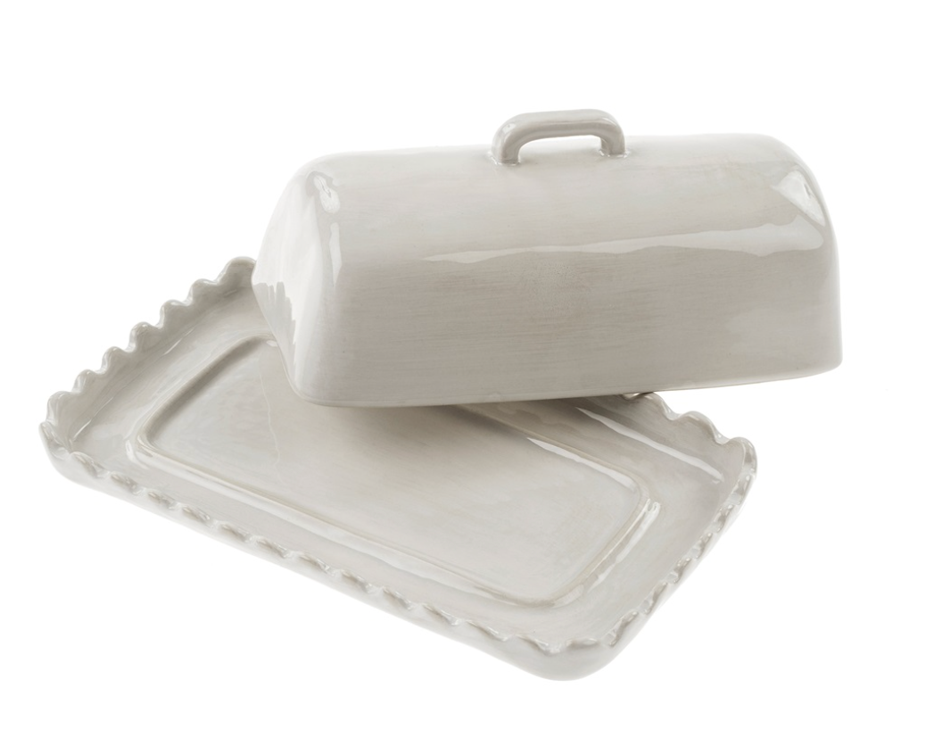 Scalloped Butter Dish
