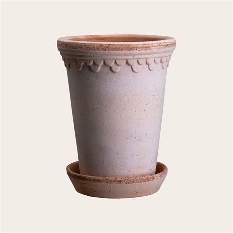 Københavner RAW Rosa Tall Pot + Saucer, Italy | 14RPS