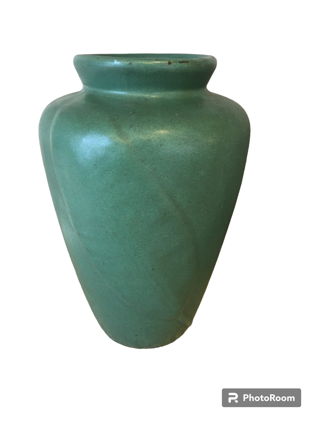 1920's Zanesville Pottery Tobacco Leaf Vase