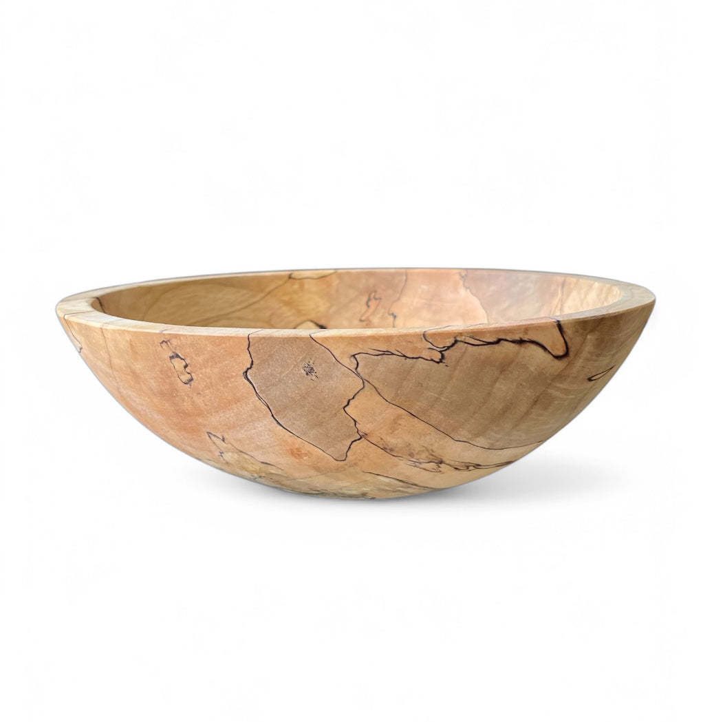 Spencer Peterman - Classic Spalted Maple Bowl | A | 10"