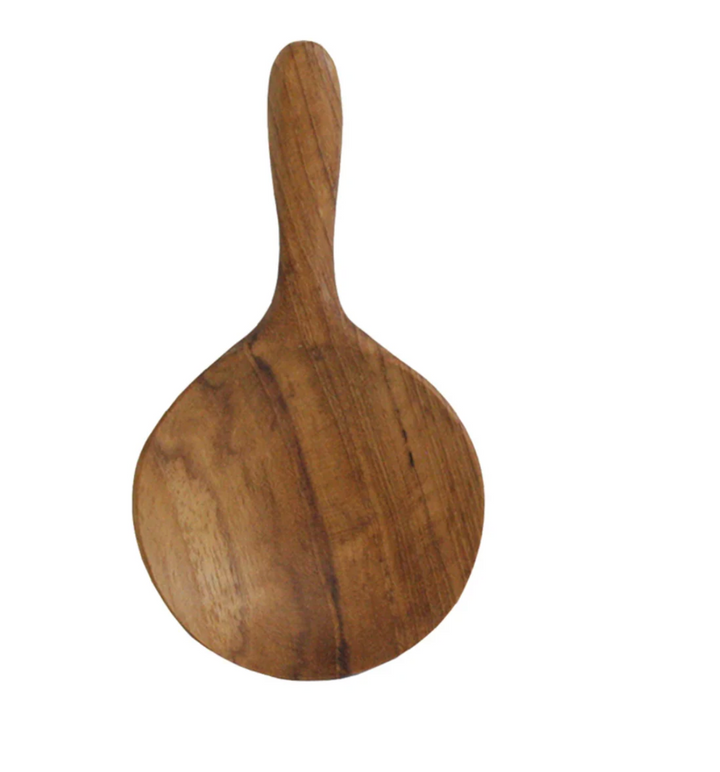 Teak Round Spoon / Scoop