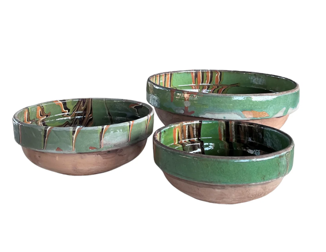 Cottage Crafted Bowl | Green | S