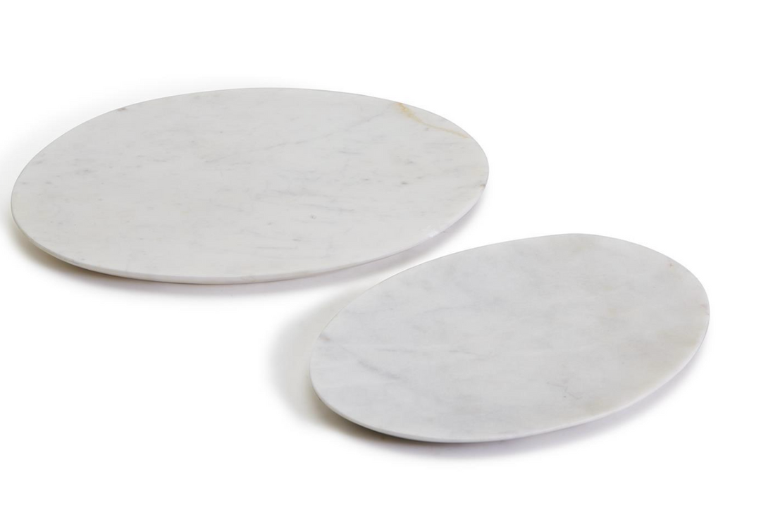 White Marble Serving Tray | S