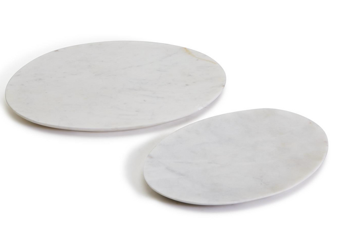White Marble Serving Tray | S