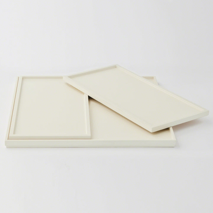 Barbara Barry Tray in Ivory Lacquer | S