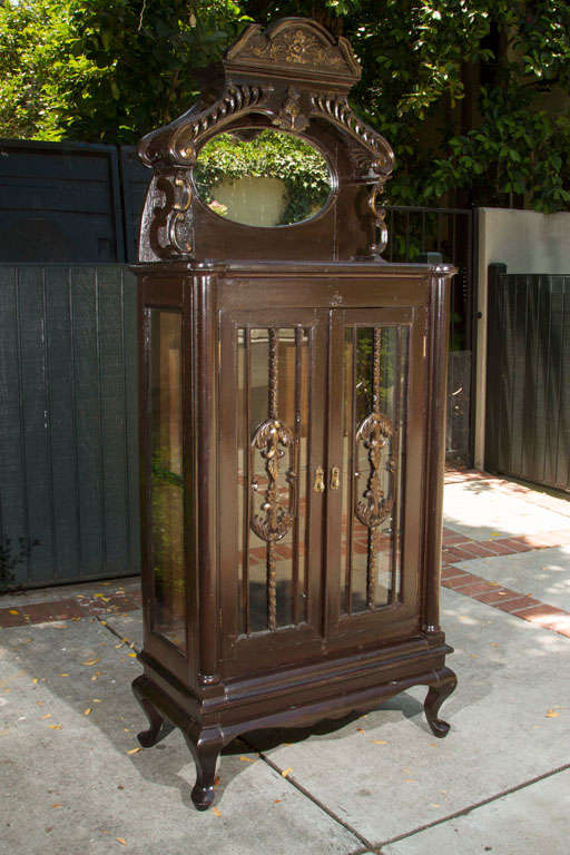 Antique Curio Cabinet c. early 1900s