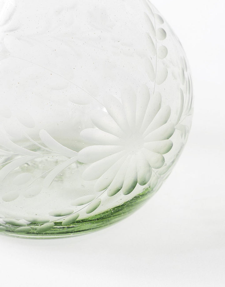 Rose Ann Hall Design - Engraved Bureau Carafe + Glass