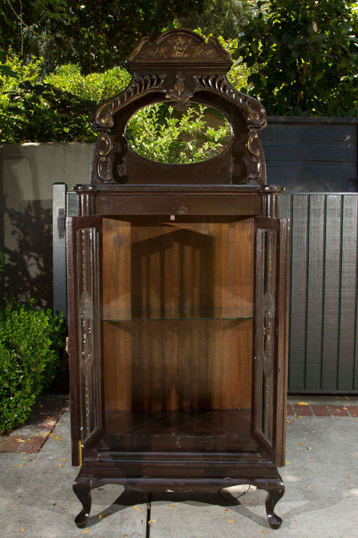 Antique Curio Cabinet c. early 1900s