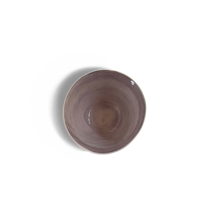 Wonki Ware - Beach Sand Pudding Bowl | Aubergine