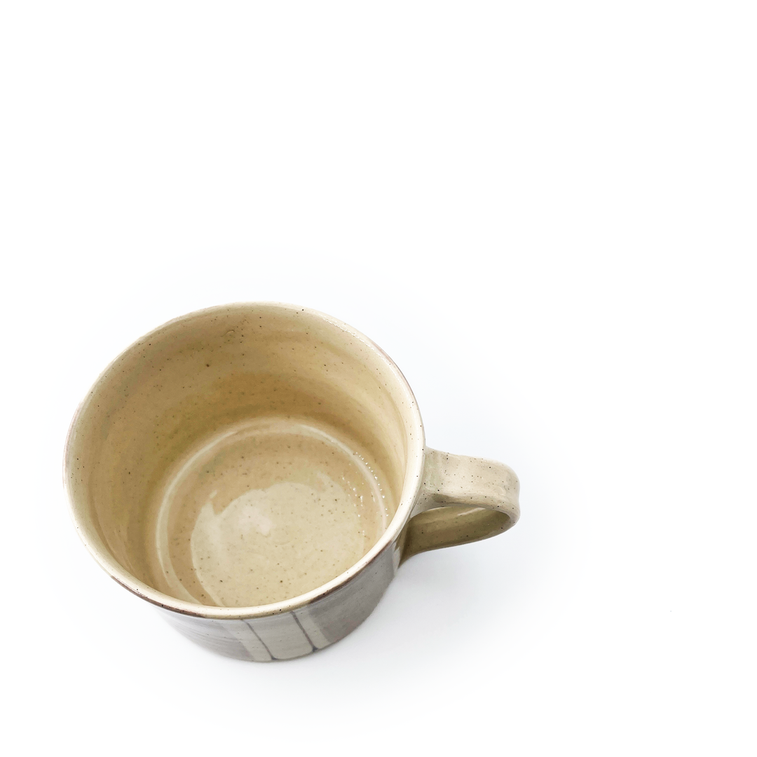 Wonki Ware - Banded Squat Mug | Aubergine