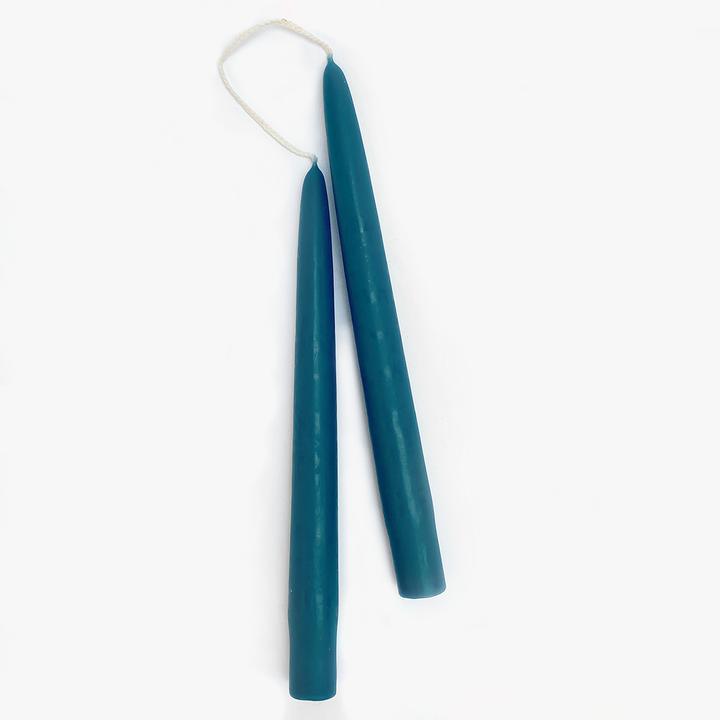Dripless Taper Candles in Wedgewood | 9" (Pair)