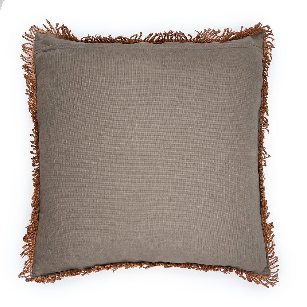 Zimbabwe Kasbah Hand Woven Pillow with Fringe