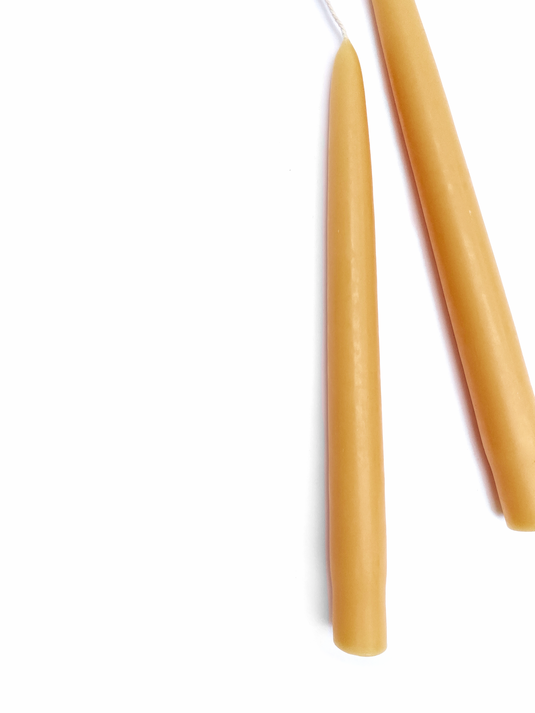 Dripless Taper Candles in Maize | 9" (Pair)