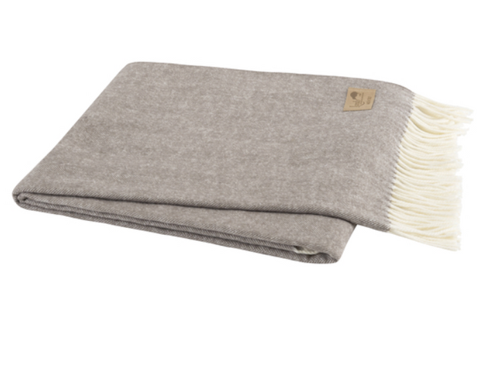 Lands Downunder - Italian Herringbone Throw Mink
