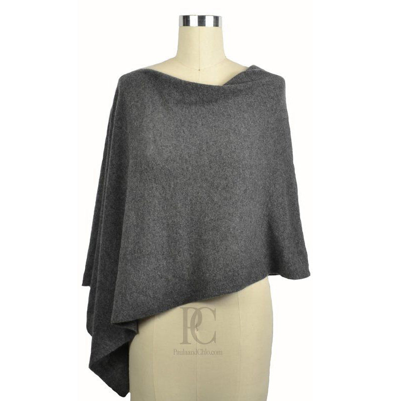 Claudia Nichole - Cashmere Topper in Graphite