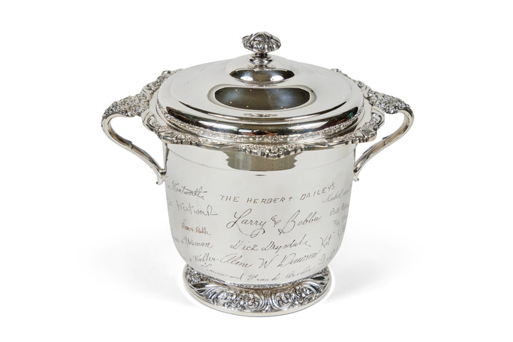 Vintage Silver Plate 'Heritage' Ice Bucket