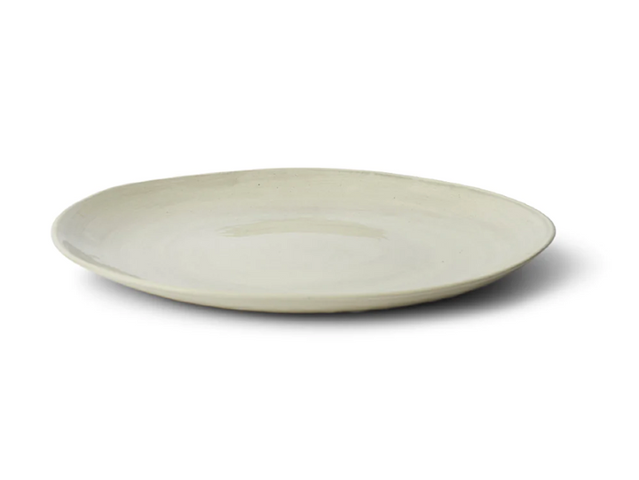Wonki Ware - Beach Sand Dinner Plate | Warm Grey