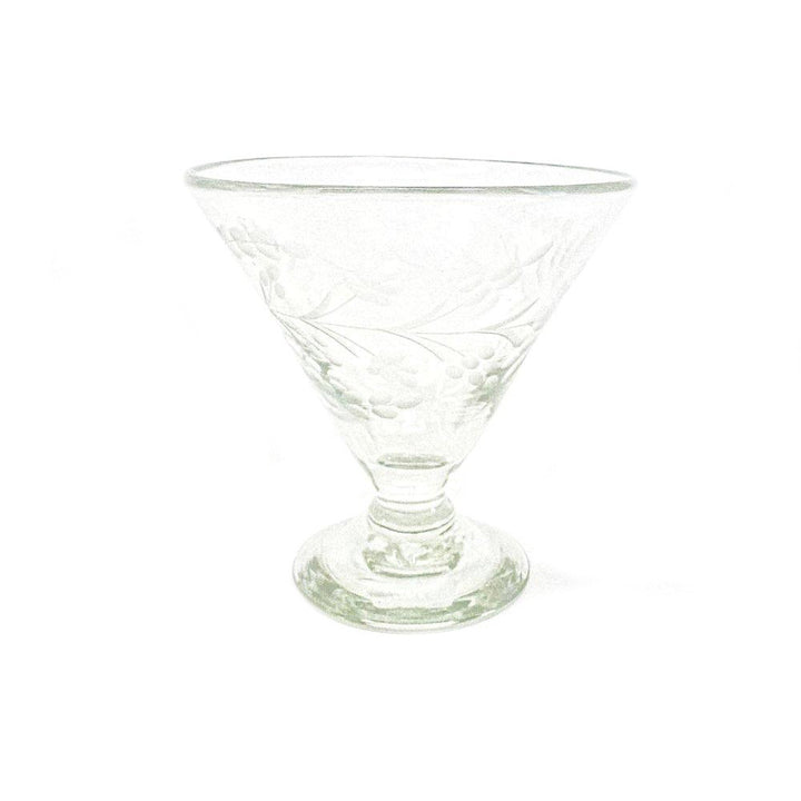 Rose Ann Hall Design - Engraved Margarita Glass (Compote)