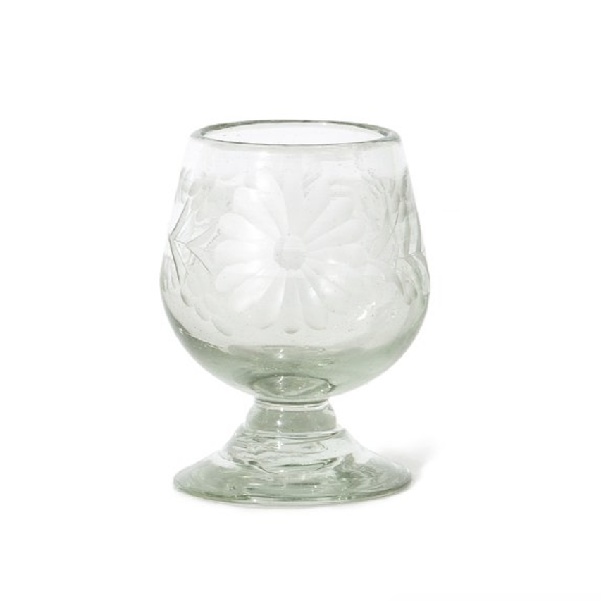 Rose Ann Hall Design - Engraved Brandy Glass