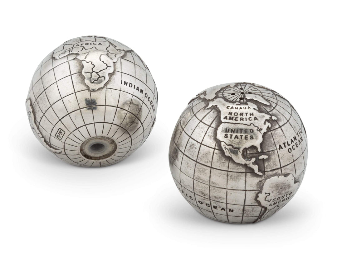 Vagabond - Globe Salt & Pepper Shakers